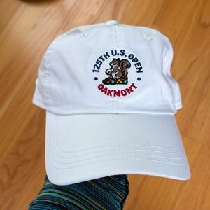 US Open 2025 Golf Hat Oakmont White 125th U.S. Open Ahead Classic Fit